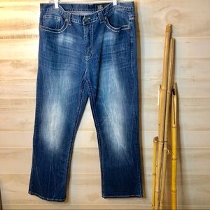 Men’s Axel Wolcott Vintage Bootcut Jeans 38x32